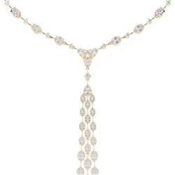 Prong Setting Tennis Necklace