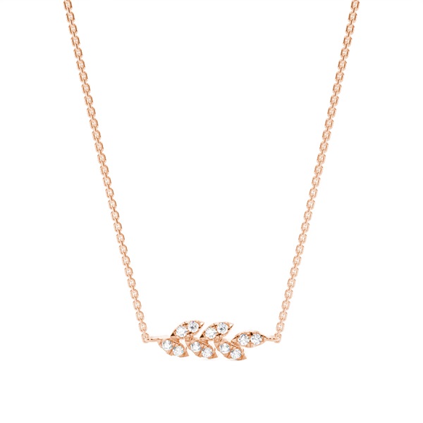 Micro Prong Setting Diamond Designer Necklace