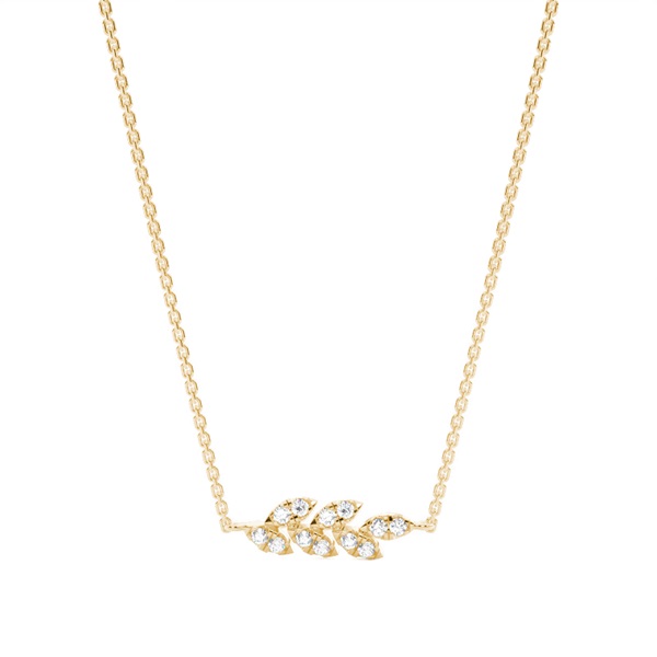 Micro Prong Setting Diamond Designer Necklace