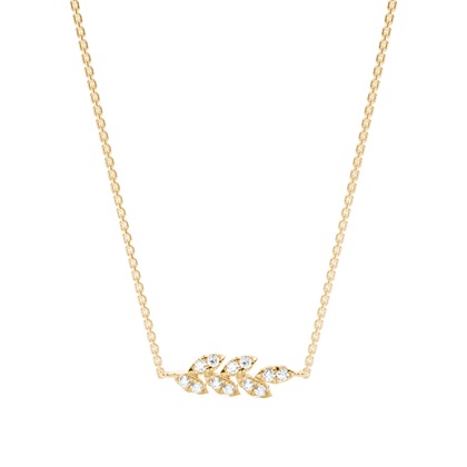 Micro Prong Setting Diamond Designer Necklace