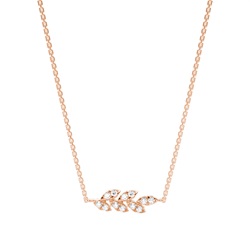 Micro Prong Setting Diamond Designer Necklace