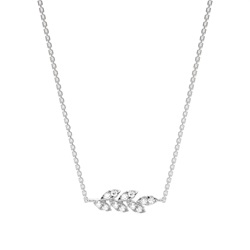 Micro Prong Setting Diamond Designer Necklace
