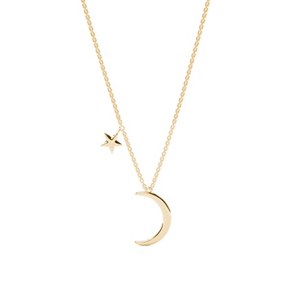 Gelbgold Halsketten Anhänger