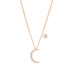 Micro Prong Setting Diamond Delicate Necklace