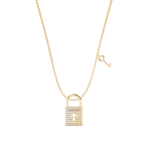 Micro Prong Setting Diamond Delicate Necklace
