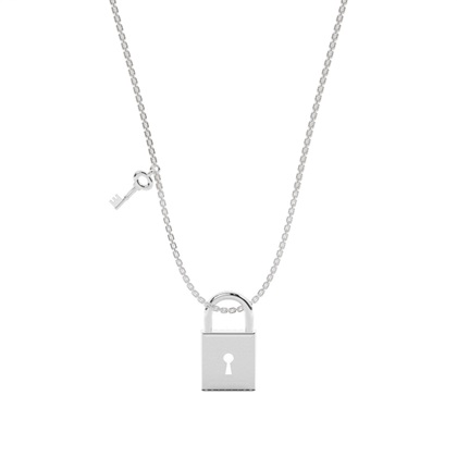 zarte Halskette mit Diamanteinstellung