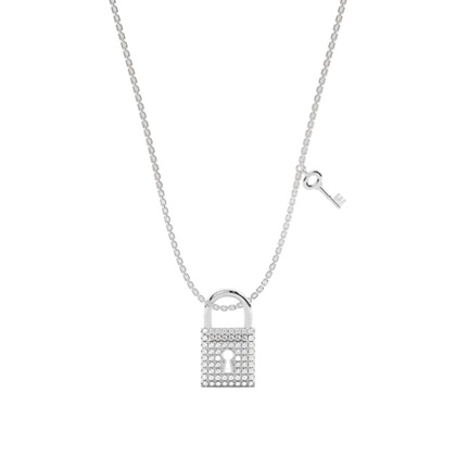 White Gold Cluster Diamond Pendants Necklaces