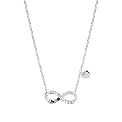 White Gold Chain Diamond Pendants