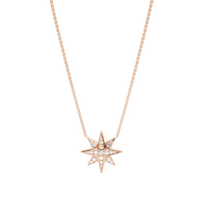 Micro Prong Setting Diamond Delicate Necklace