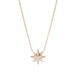 Micro Prong Setting Diamond Delicate Necklace