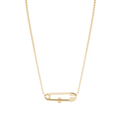 Plattenzinkeneinstellung Diamant zarte Halskette