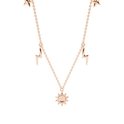 Rose Gold Chain Pendants