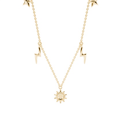 Yellow Gold Chain Pendants