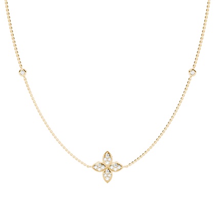 Yellow Gold Everyday Diamond Pendants
