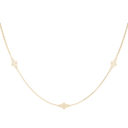 Lünette Einstellung Runde Diamant Zarte Halskette