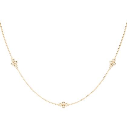 Yellow Gold Designer Diamond Pendants