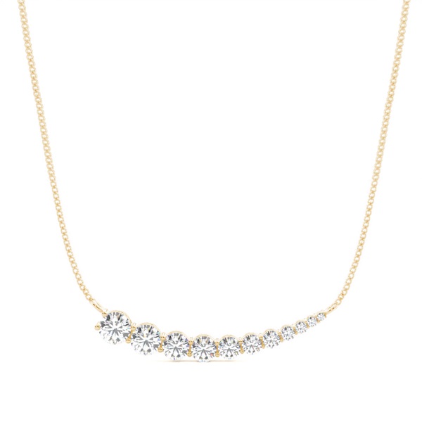 Prong Setting Diamond Designer Necklace