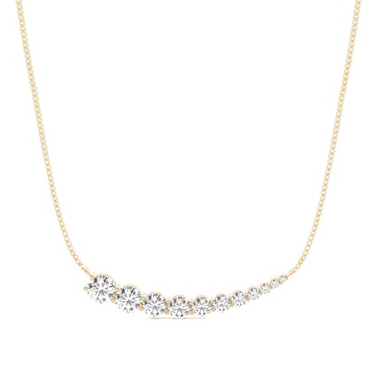 Yellow Gold Designer Diamond Pendants
