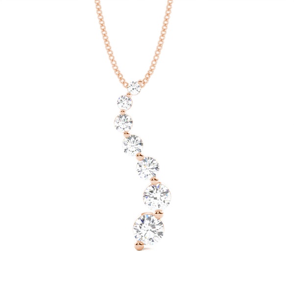 Prong Setting Diamond Designer Necklace