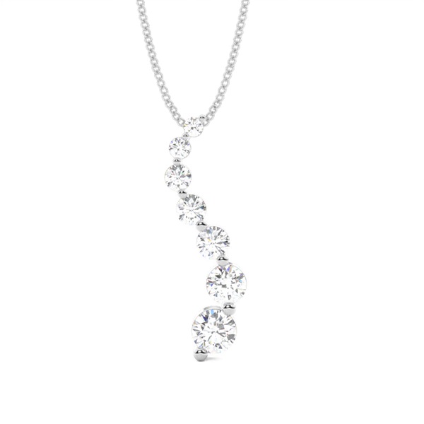 Prong Setting Diamond Designer Necklace