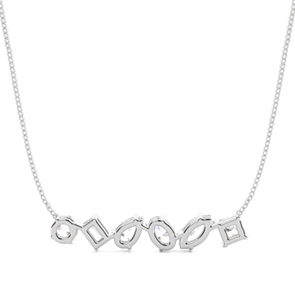 Claw Pinong Einstellung Diamant Designer Halskette