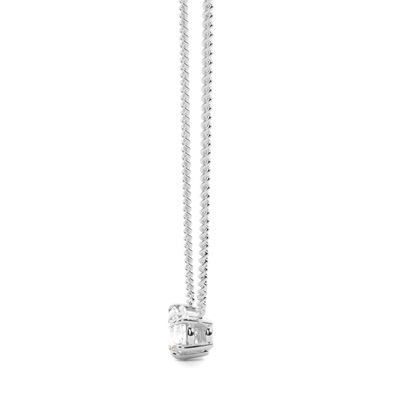Claw Prong Setting Diamond Designer Necklace