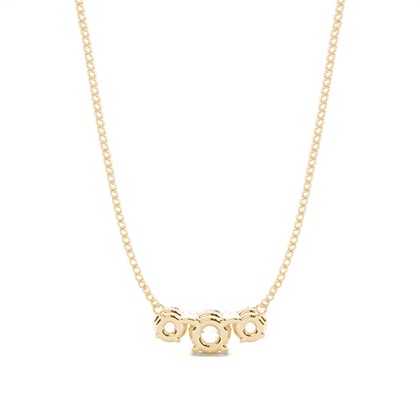 CLAW Pinong Einstellung Diamant Designer Halskette