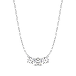 Claw Prong Setting Diamond Designer Necklace