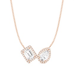 Prong Setting Diamond Designer Necklace