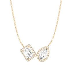 Prong Setting Diamond Designer Necklace