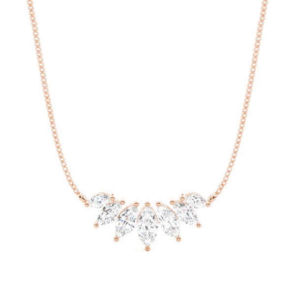 Prong Setting Diamond Designer Necklace