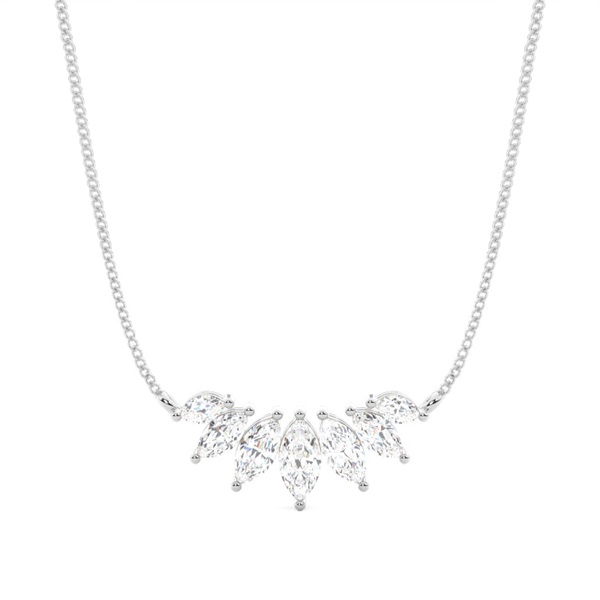 Prong Setting Diamond Designer Necklace