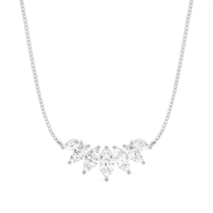 Prong Setting Diamond Designer Necklace