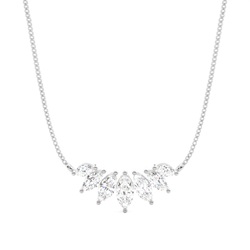 Prong Setting Diamond Designer Necklace