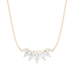 Prong Setting Diamond Designer Necklace