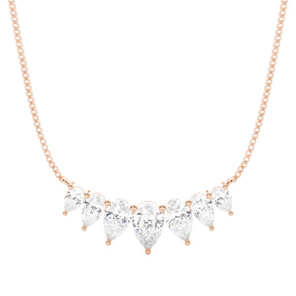 Prong Setting Diamond Designer Necklace