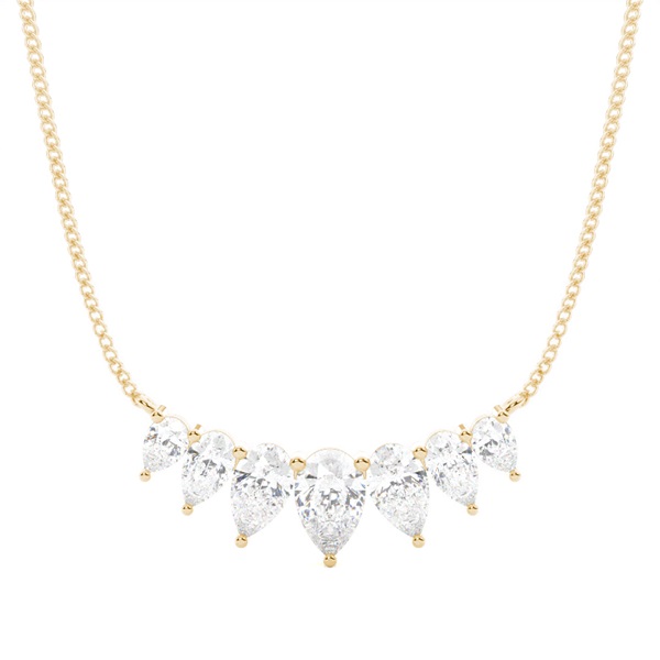 Prong Setting Diamond Designer Necklace