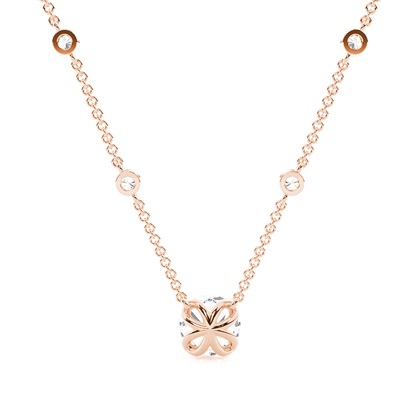Rose Gold Pendant Necklaces