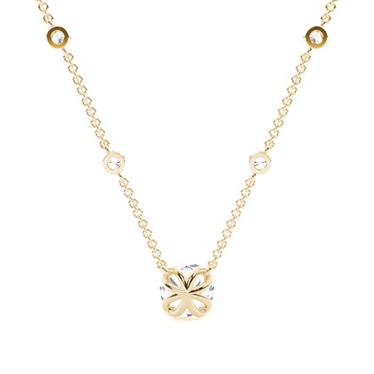 Yellow Gold Pendant Necklaces