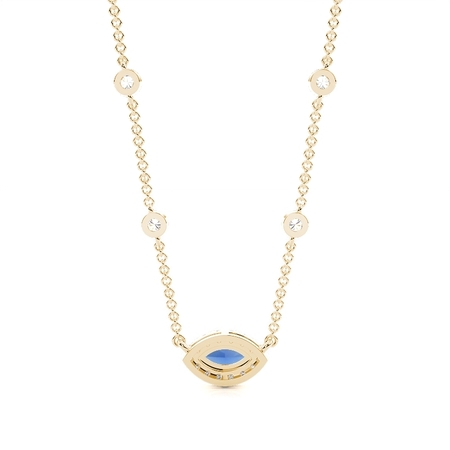 Yellow Gold Diamond Pendants & Necklaces