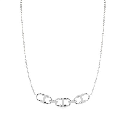 Multi Verlinkte Diamanthalskette (Petite)