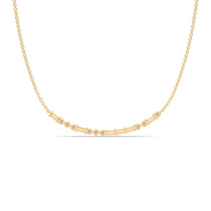 ”LOVE U” Morse Code Script Necklace