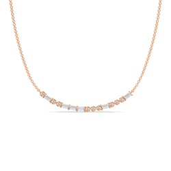 ”LOVE U” Morse Code Script Necklace
