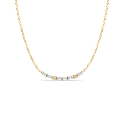 Baguette Diamond Pendants