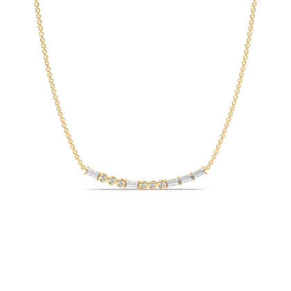 Baguette Diamond Pendants