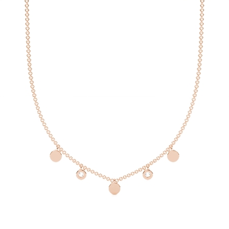 Rose Gold Pendant Necklaces