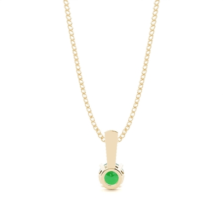 Yellow Gold Pendant Necklaces