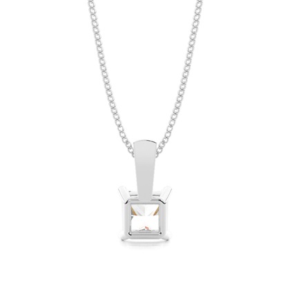 Diamant Anhänger in einer Krappenfassung