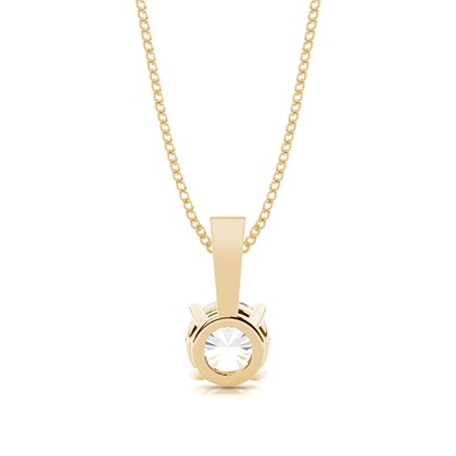 Diamant Anhänger in einer Krappenfassung