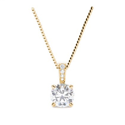 Yellow Gold Complete The Set Diamond Pendants